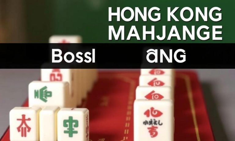 香港麻將的基本玩法介紹